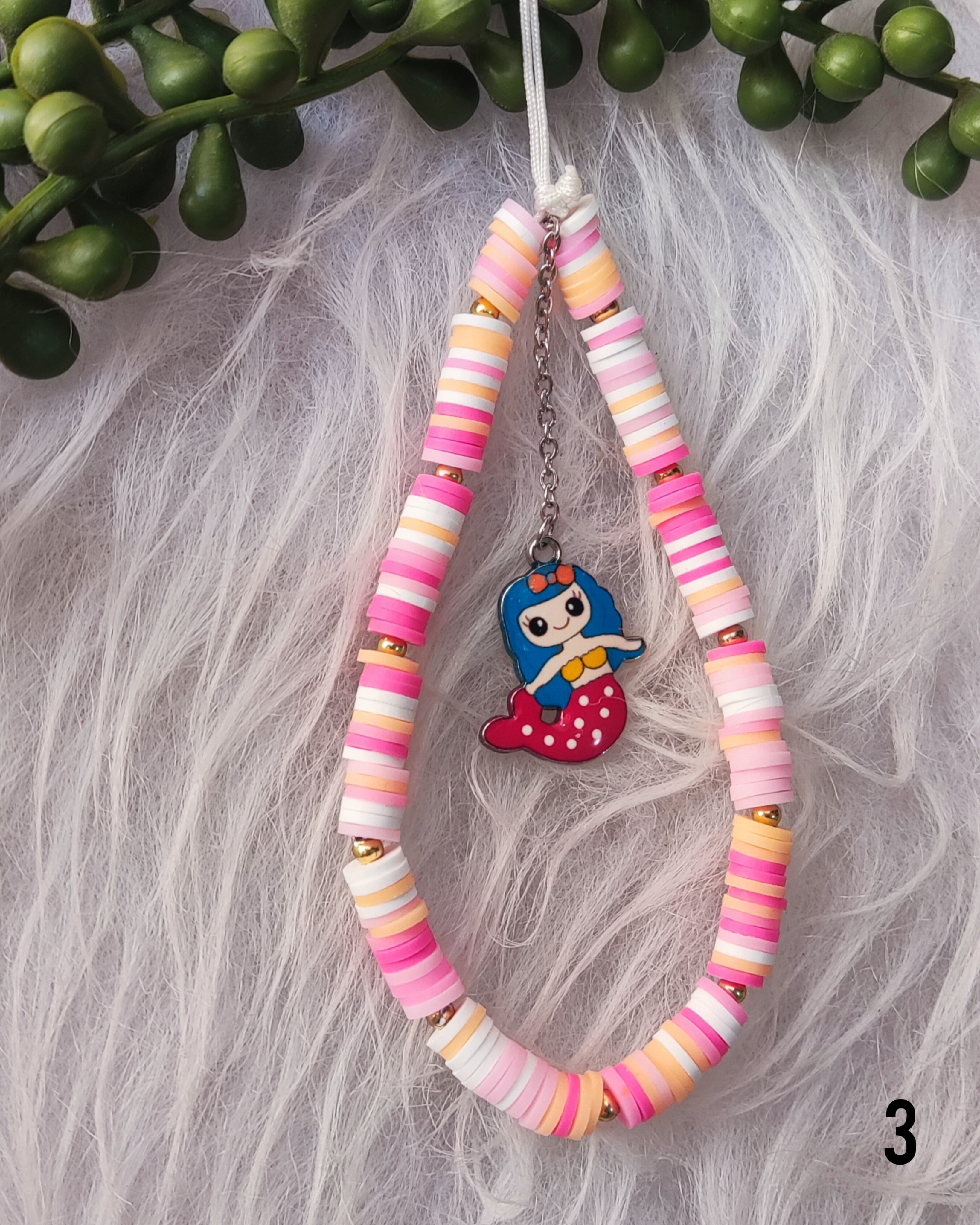 آویز موبایل پری دریایی/فون چارم