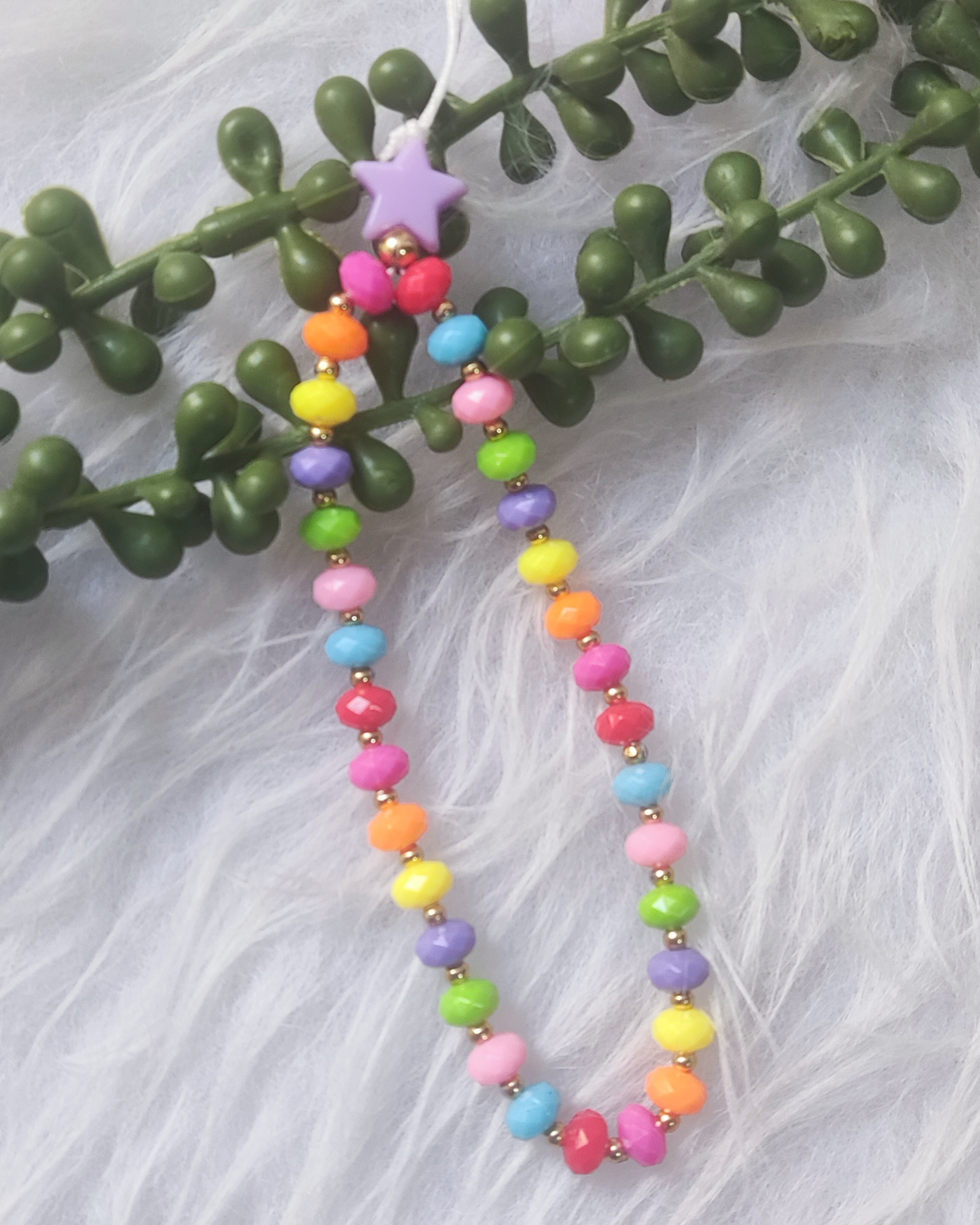 آویز موبایل رنگین کمان/فون چارم